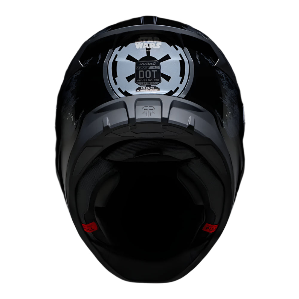 Ruroc AT4.0 Carbon Darth Vader FREE UK Delivery, FREE 365 Day Returns | Moto Central