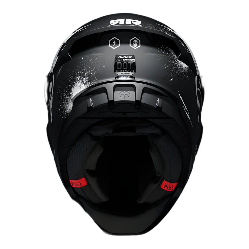 Ruroc AT4.0 Carbon Disarray FREE UK Delivery, FREE 365 Day Returns | Moto Central