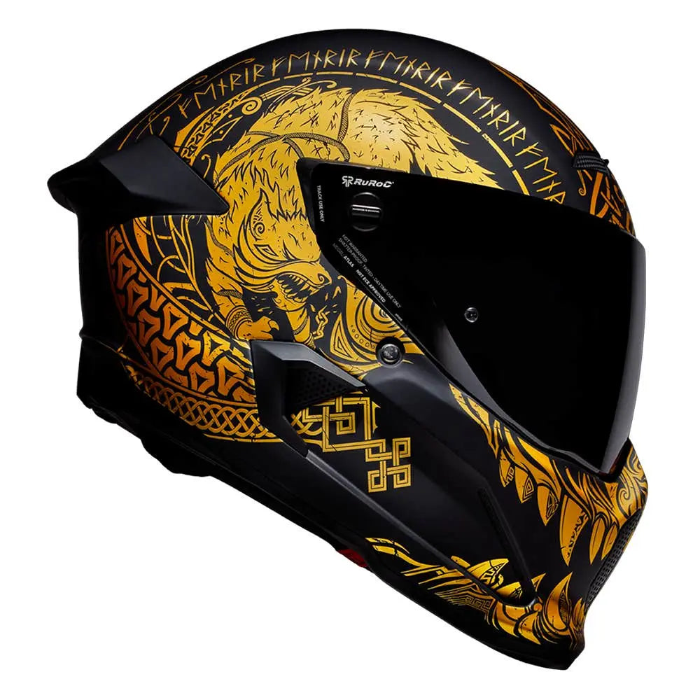 Ruroc AT4.0 Carbon Fenrir FREE UK Delivery, FREE 365 Day Returns | Moto Central