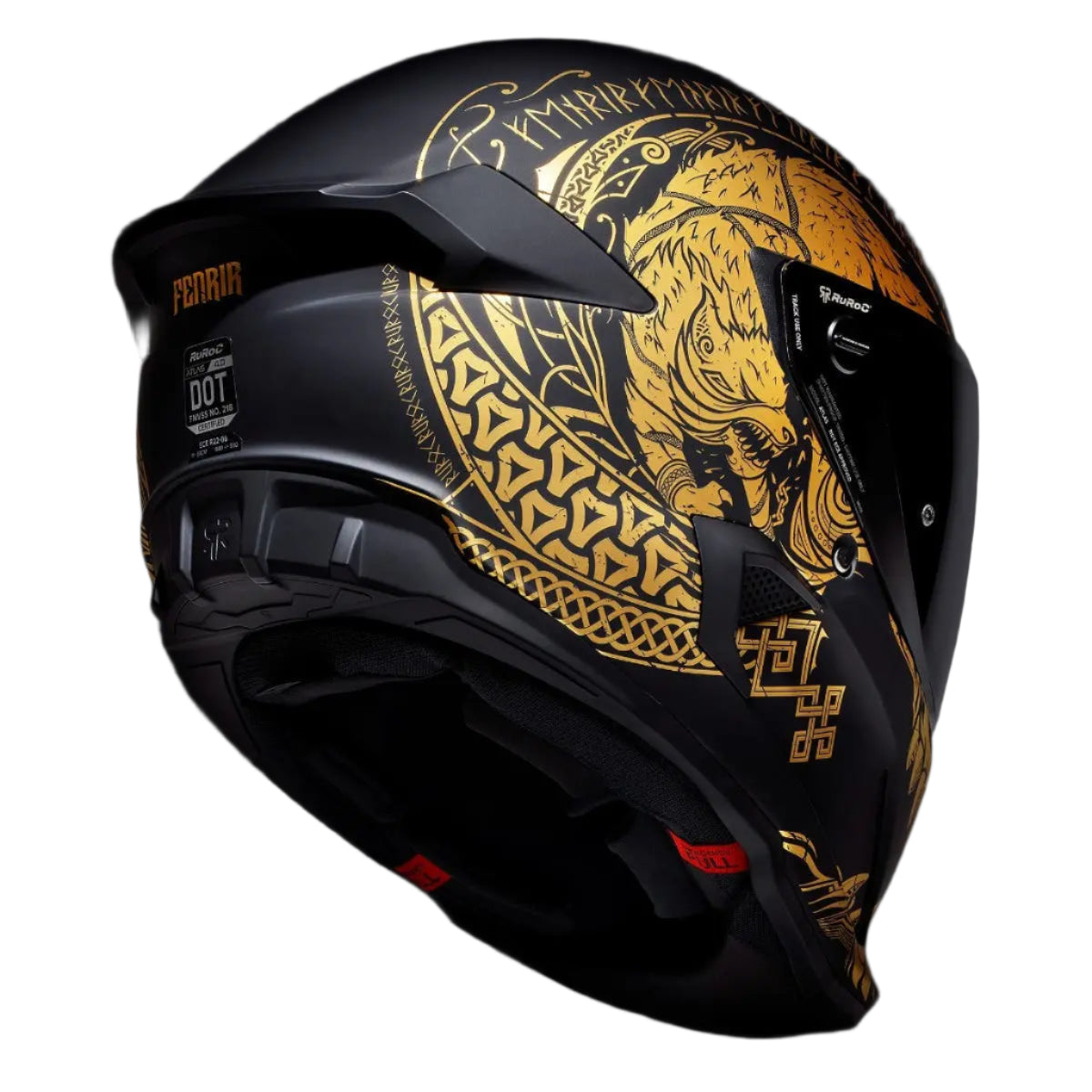 Ruroc AT4.0 Carbon Fenrir FREE UK Delivery, FREE 365 Day Returns | Moto Central