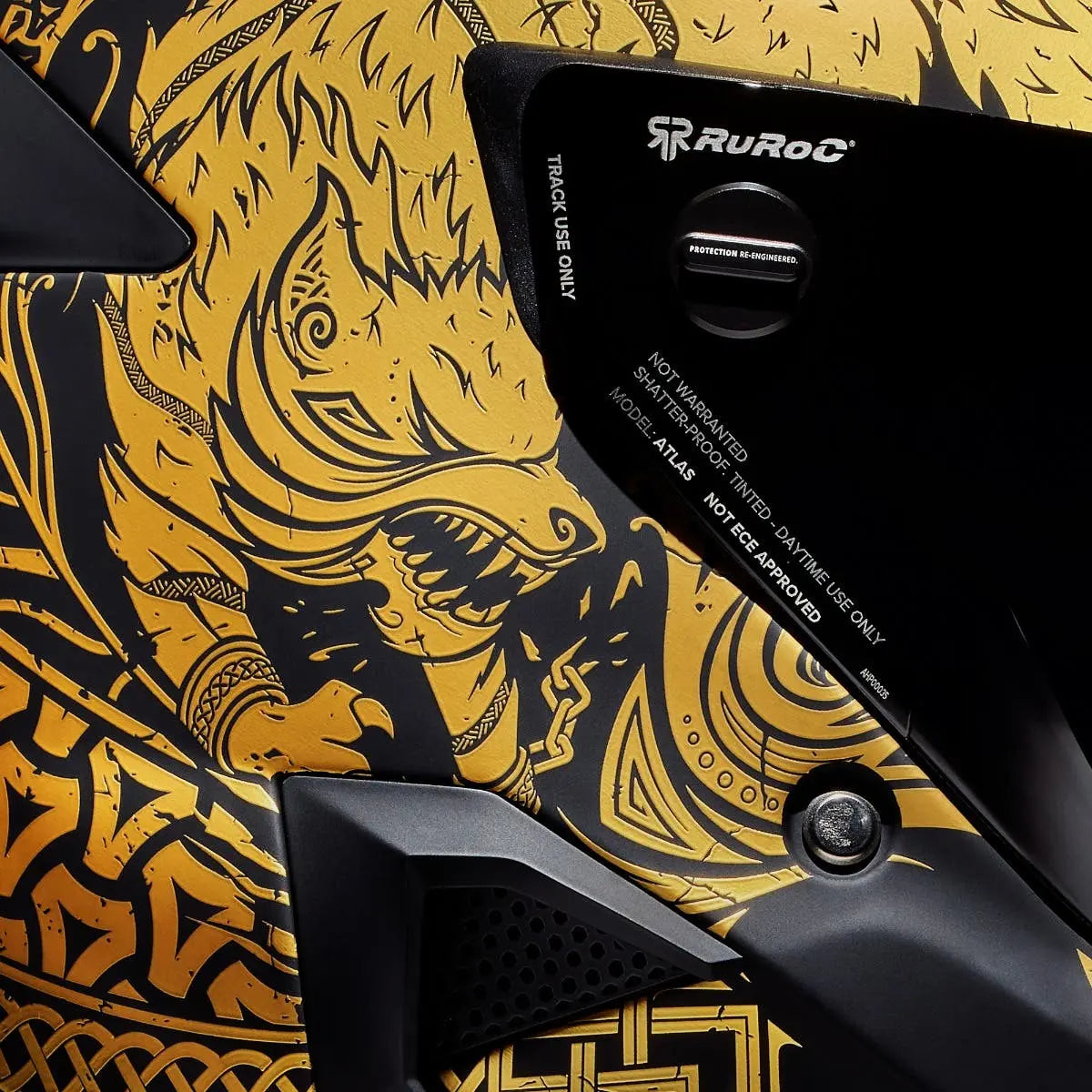 Ruroc AT4.0 Carbon Fenrir FREE UK Delivery, FREE 365 Day Returns | Moto Central