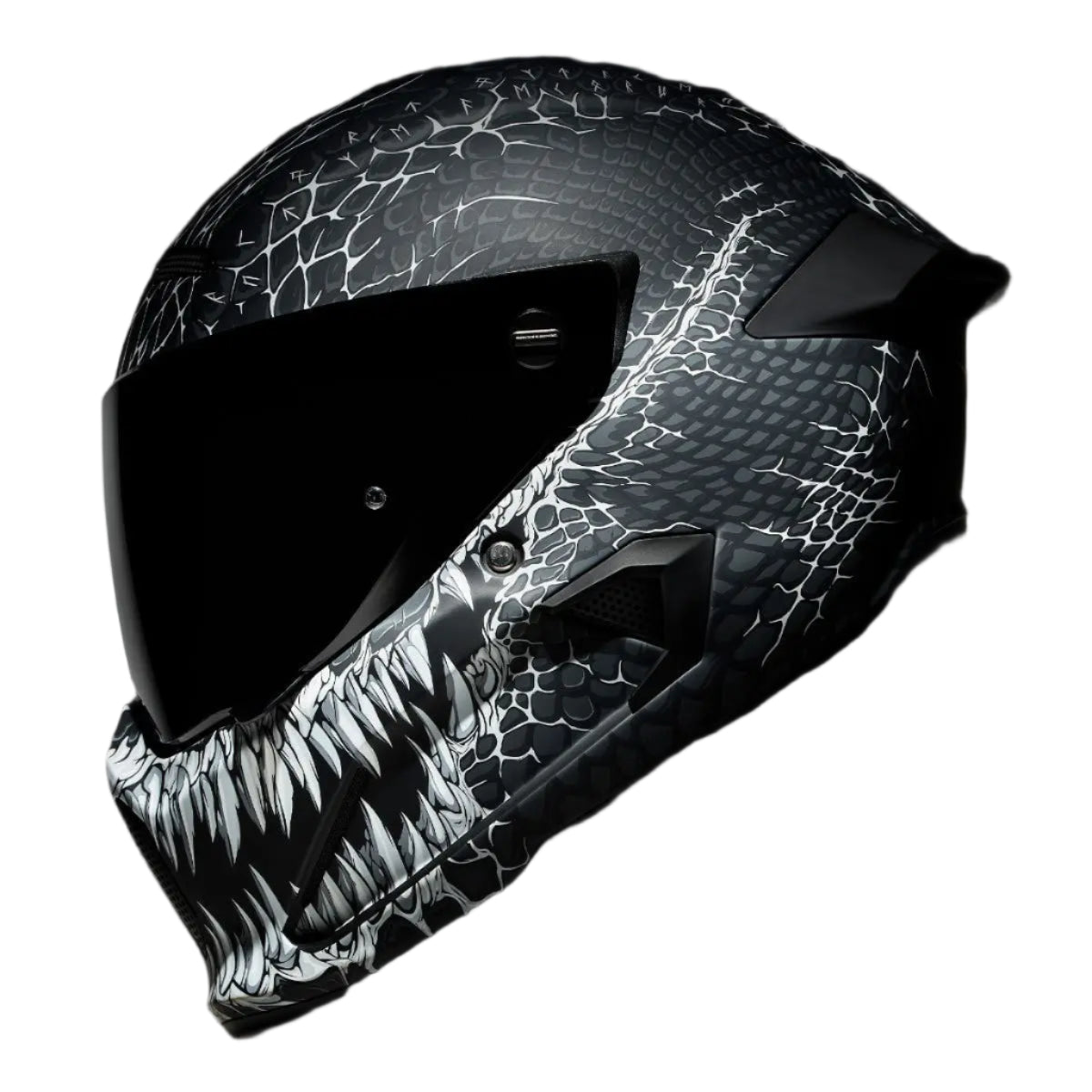 Ruroc AT4.0 Carbon Jormungandr FREE UK Delivery, FREE 365 Day Returns | Moto Central