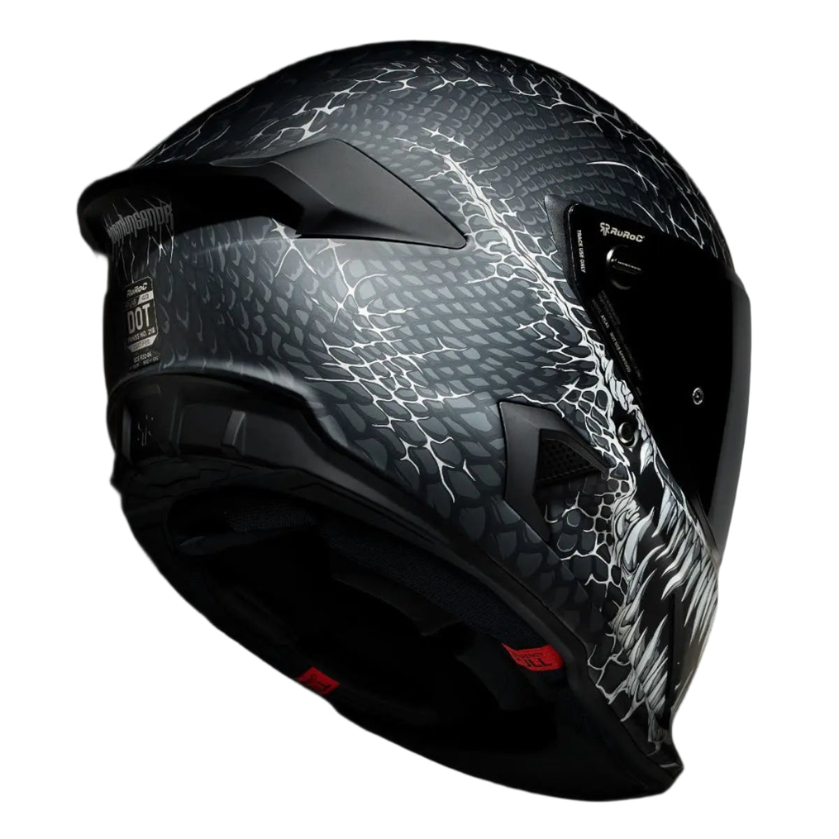 Ruroc AT4.0 Carbon Jormungandr FREE UK Delivery, FREE 365 Day Returns | Moto Central