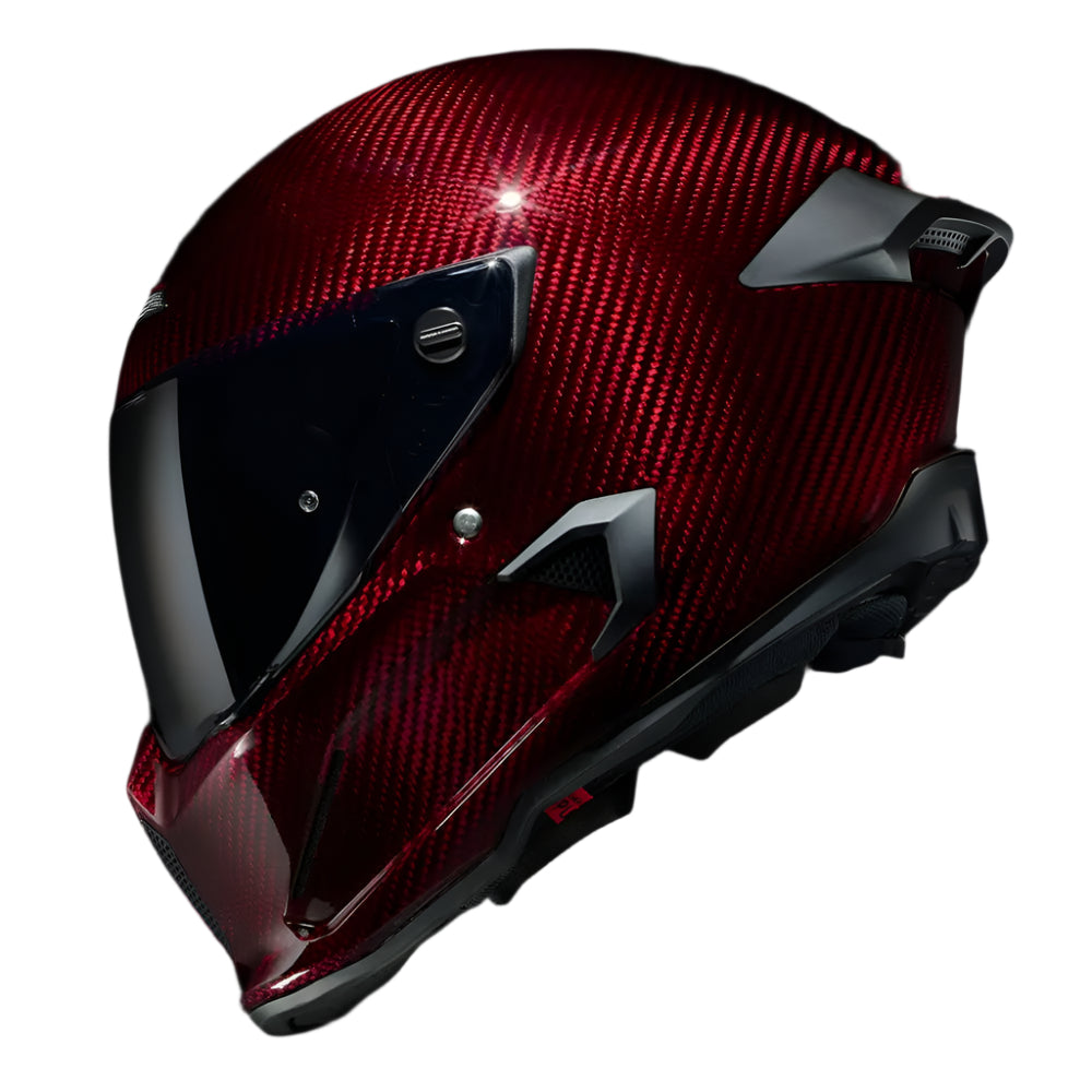 Ruroc AT4.0 Carbon Ruby Carbon FREE UK Delivery, FREE 365 Day Returns | Moto Central