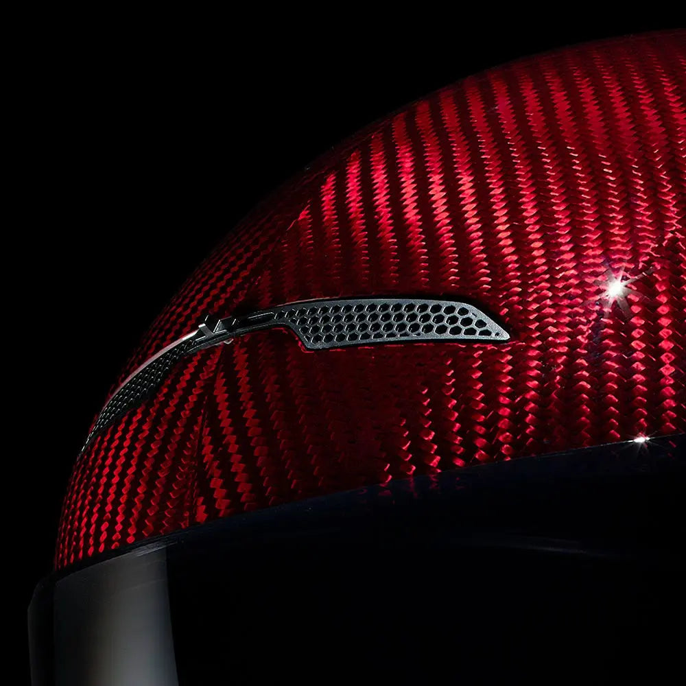 Ruroc AT4.0 Carbon Ruby Carbon FREE UK Delivery, FREE 365 Day Returns | Moto Central