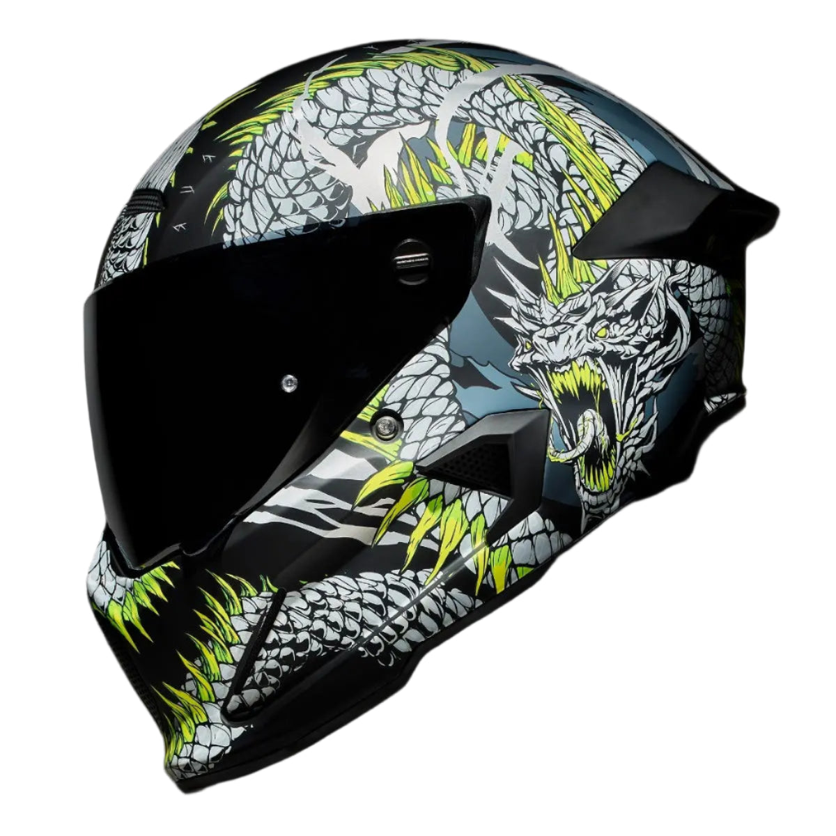 Ruroc AT4.0 Carbon Serpent FREE UK Delivery, FREE 365 Day Returns | Moto Central