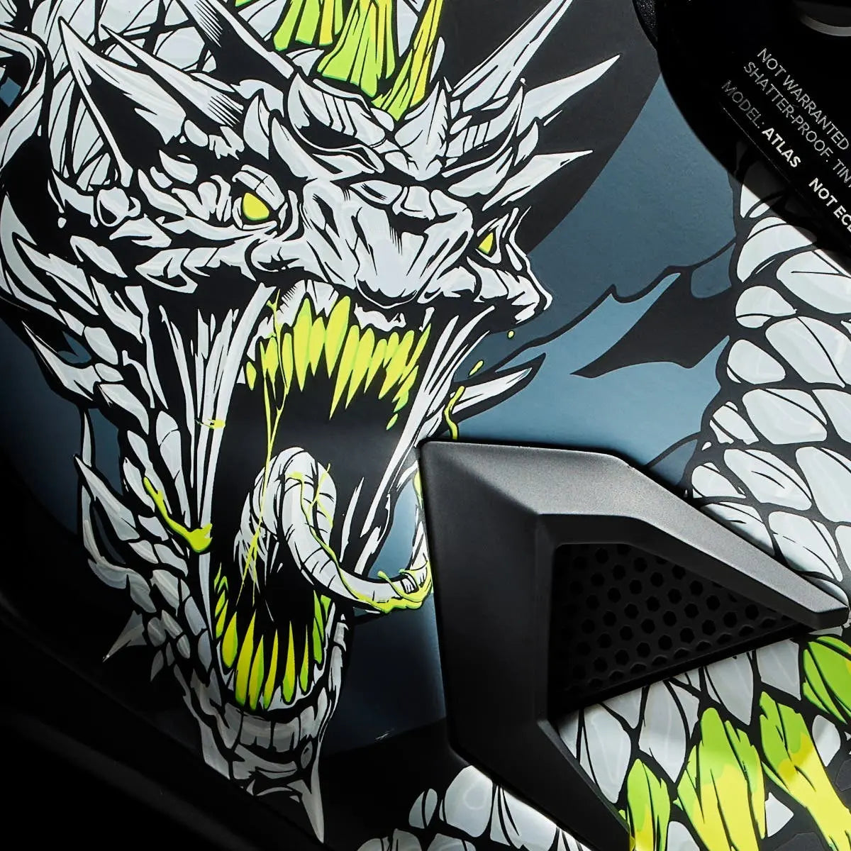 Ruroc AT4.0 Carbon Serpent FREE UK Delivery, FREE 365 Day Returns | Moto Central