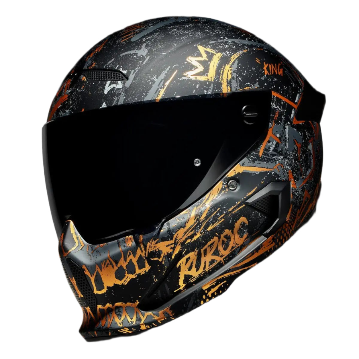 Ruroc AT4.0 Carbon Street King FREE UK Delivery, FREE 365 Day Returns | Moto Central