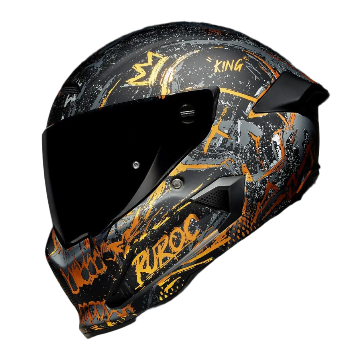 Ruroc AT4.0 Carbon Street King FREE UK Delivery, FREE 365 Day Returns | Moto Central