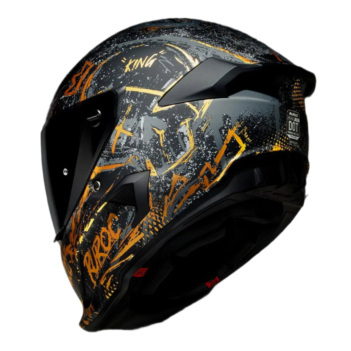 Ruroc AT4.0 Carbon Street King FREE UK Delivery, FREE 365 Day Returns | Moto Central