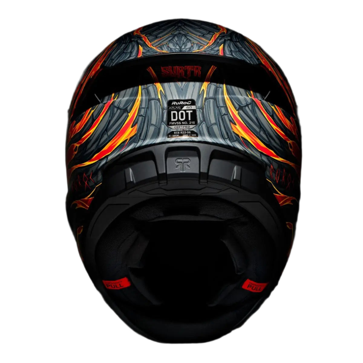 Ruroc AT4.0 Carbon Surtr FREE UK Delivery, FREE 365 Day Returns | Moto Central