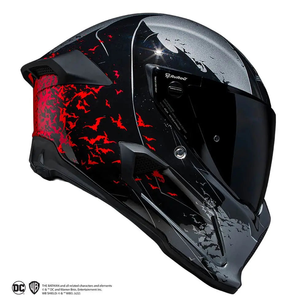 Ruroc AT4.0 Carbon The Batman FREE UK Delivery, FREE 365 Day Returns | Moto Central