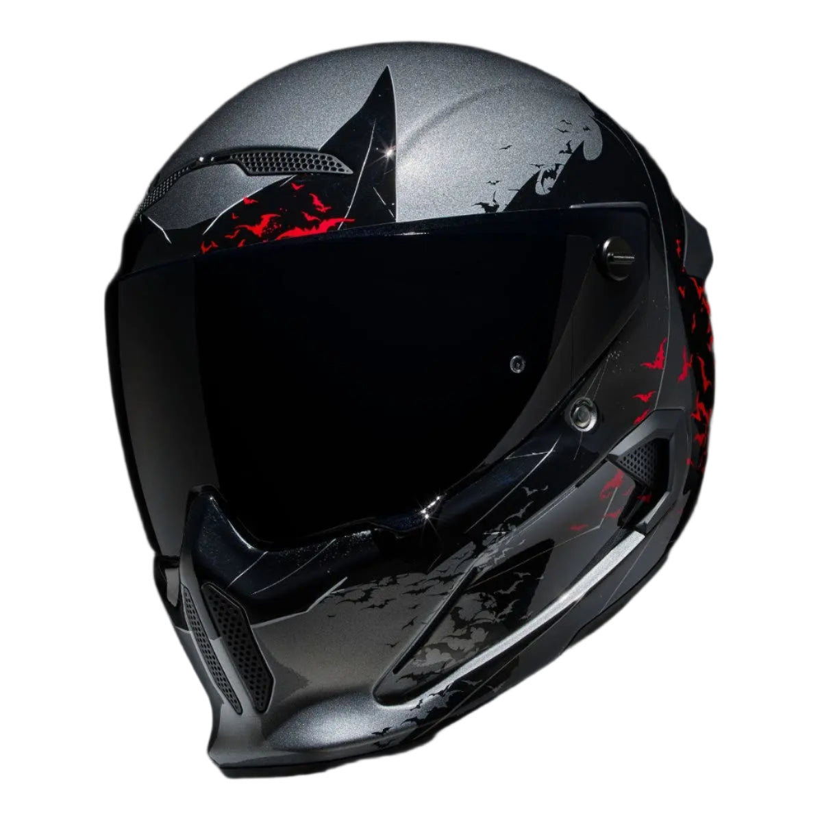 Ruroc AT4.0 Carbon The Batman FREE UK Delivery, FREE 365 Day Returns | Moto Central