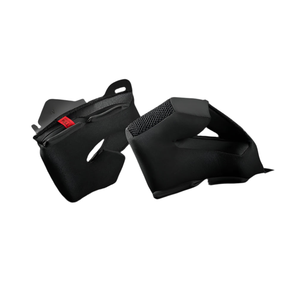 Ruroc AT4.0 Carbon Thicker Cheek Pads FREE UK Delivery, FREE 365 Day Returns | Moto Central