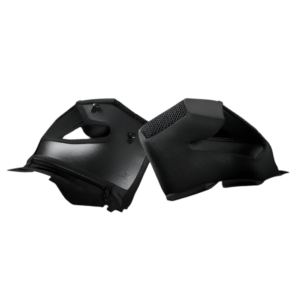 Ruroc AT4.0 Carbon Thicker Cheek Pads FREE UK Delivery, FREE 365 Day Returns | Moto Central
