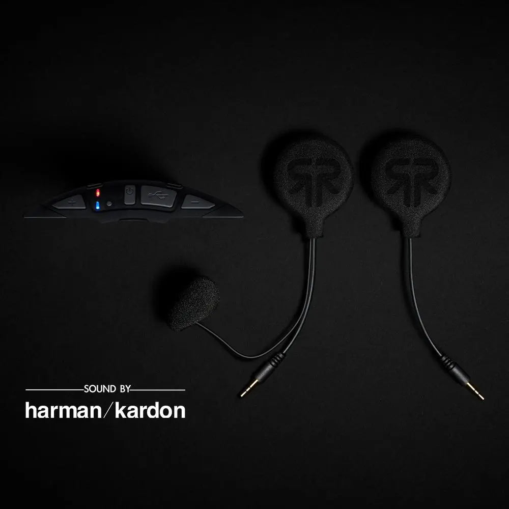 Ruroc AT4.0 Shockwave, Sound by Harman Kardon FREE UK Delivery, FREE 365 Day Returns | Moto Central