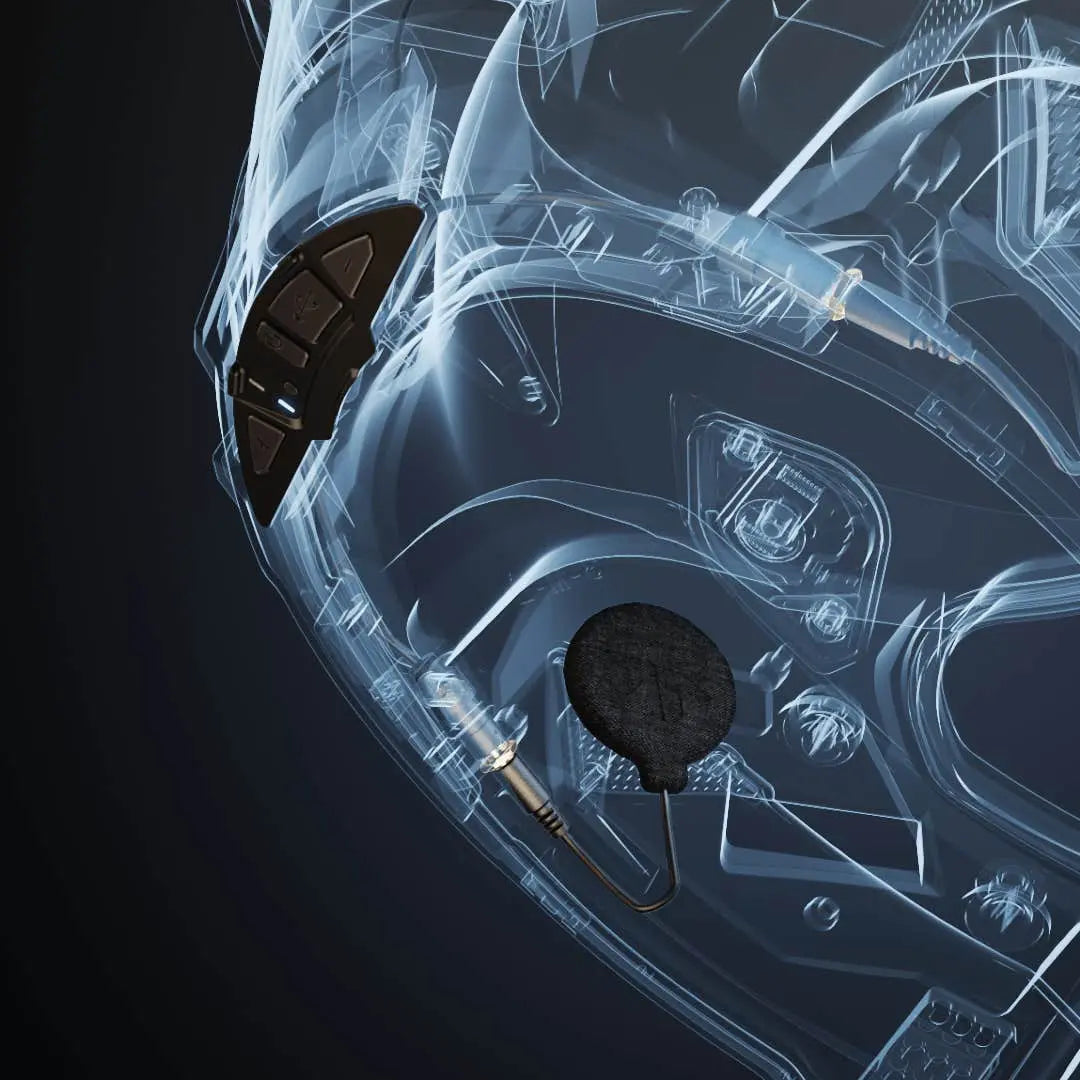 Ruroc AT4.0 Shockwave, Sound by Harman Kardon FREE UK Delivery, FREE 365 Day Returns | Moto Central