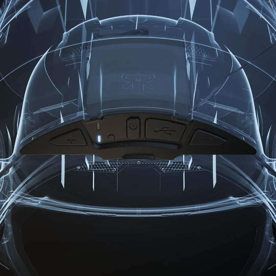 Ruroc AT4.0 Shockwave, Sound by Harman Kardon FREE UK Delivery, FREE 365 Day Returns | Moto Central