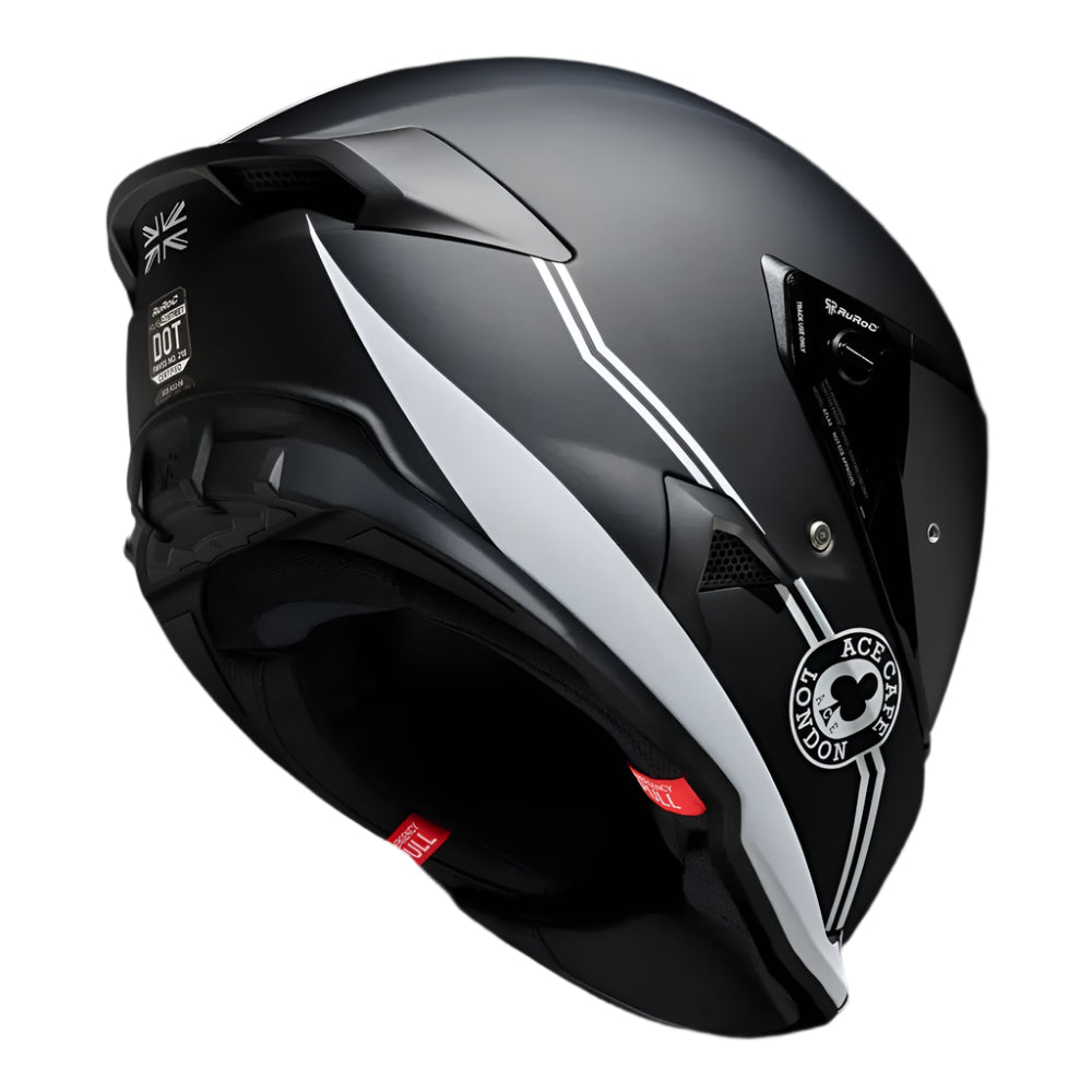 Ruroc AT4.0 Street Ace Café FREE UK Delivery, FREE 365 Day Returns | Moto Central