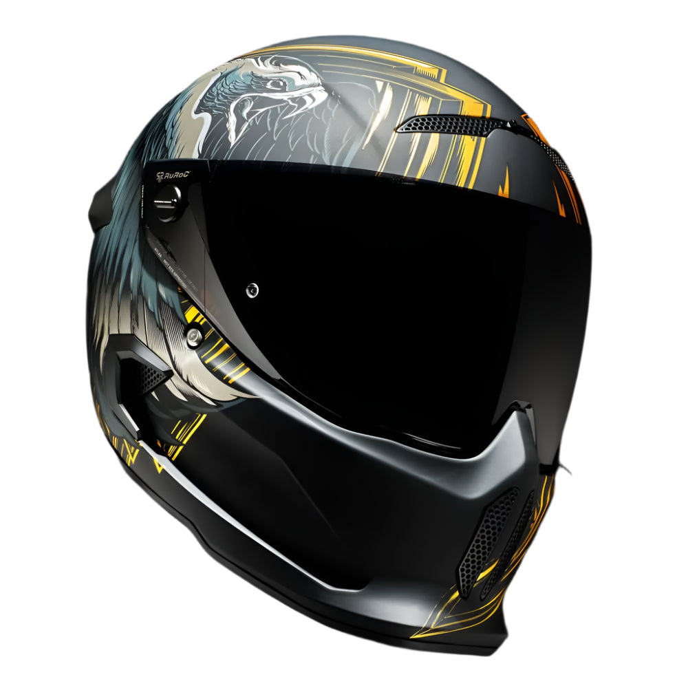 Ruroc AT4.0 Street Eagle FREE UK Delivery, FREE 365 Day Returns | Moto Central