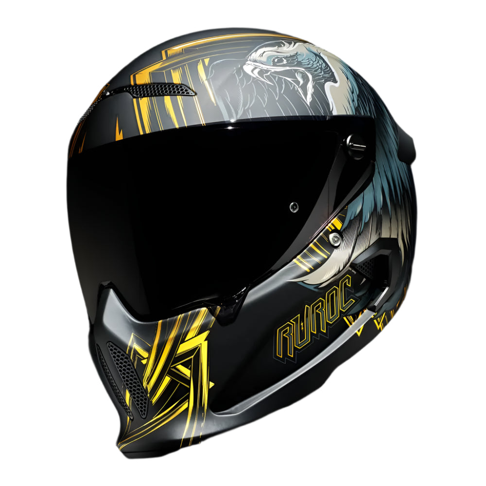 Ruroc AT4.0 Street Eagle FREE UK Delivery, FREE 365 Day Returns | Moto Central