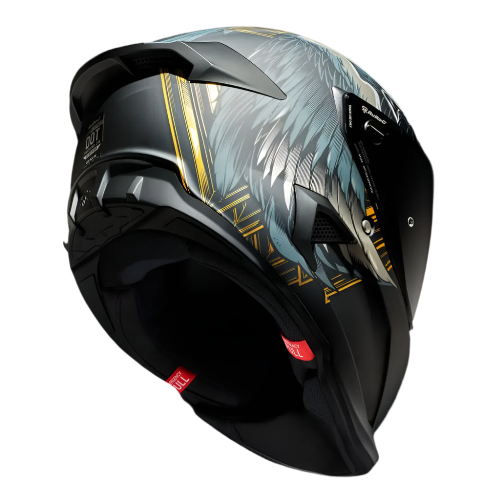 Ruroc AT4.0 Street Eagle FREE UK Delivery, FREE 365 Day Returns | Moto Central