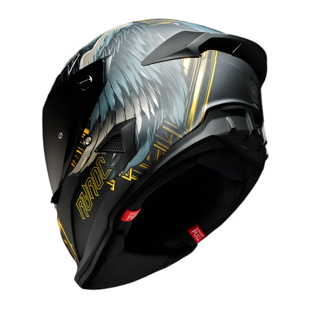 Ruroc AT4.0 Street Eagle FREE UK Delivery, FREE 365 Day Returns | Moto Central