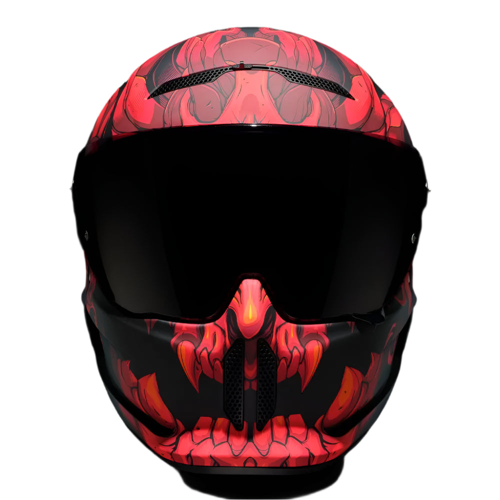 Ruroc AT4.0 Street El Diablo FREE UK Delivery, FREE 365 Day Returns | Moto Central