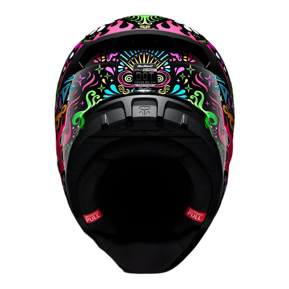 Ruroc AT4.0 Street La Catrina FREE UK Delivery, FREE 365 Day Returns | Moto Central
