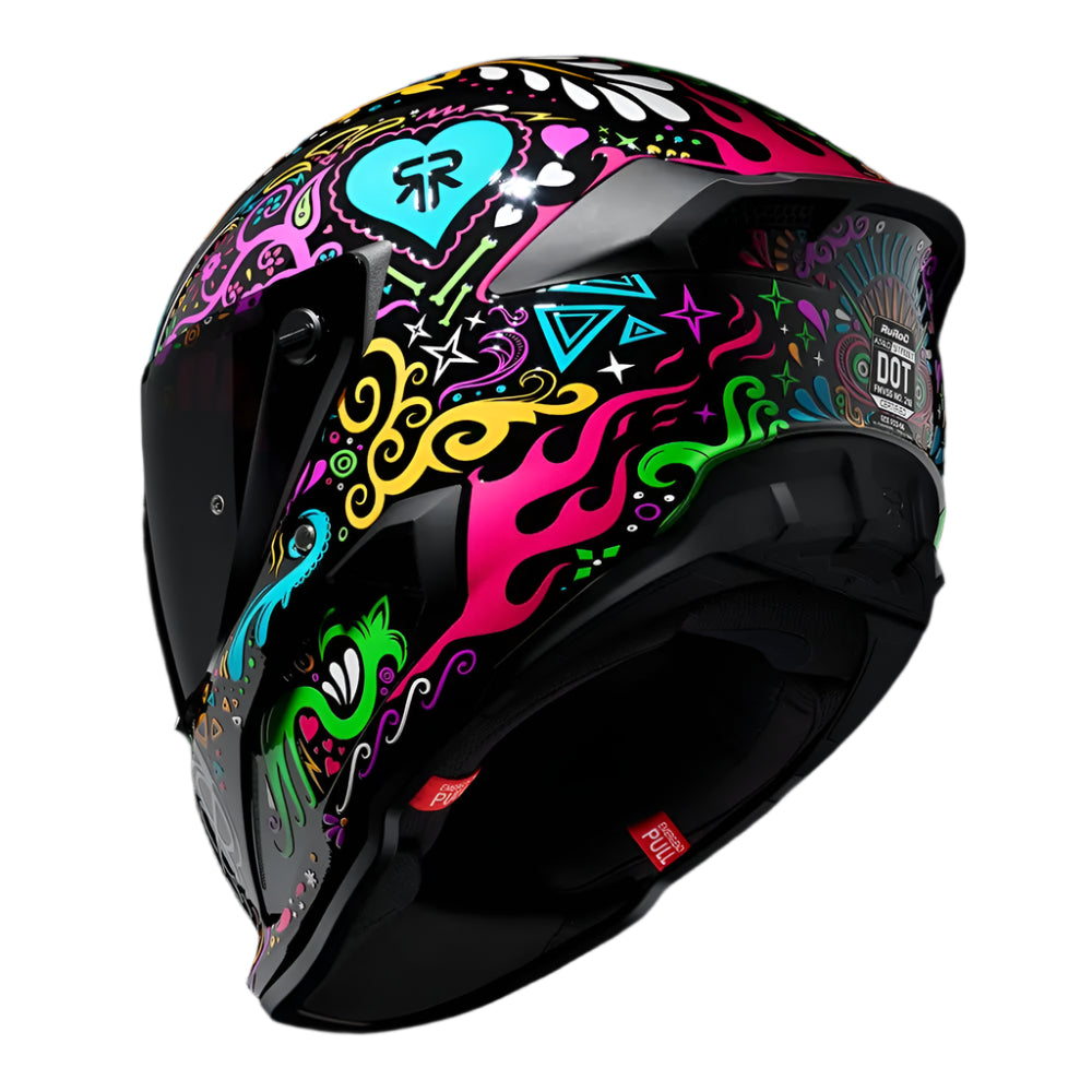 Ruroc AT4.0 Street La Catrina FREE UK Delivery, FREE 365 Day Returns | Moto Central