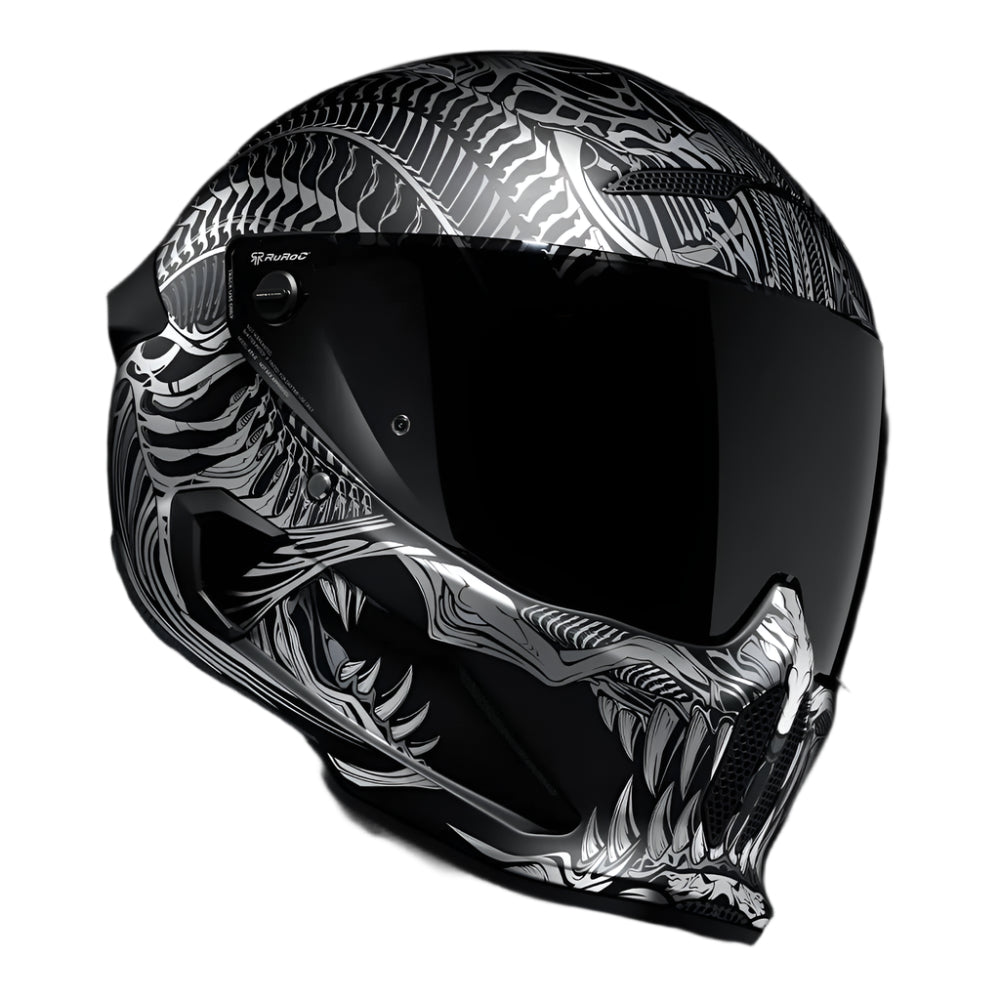Ruroc AT4.0 Street Reaper FREE UK Delivery, FREE 365 Day Returns | Moto Central