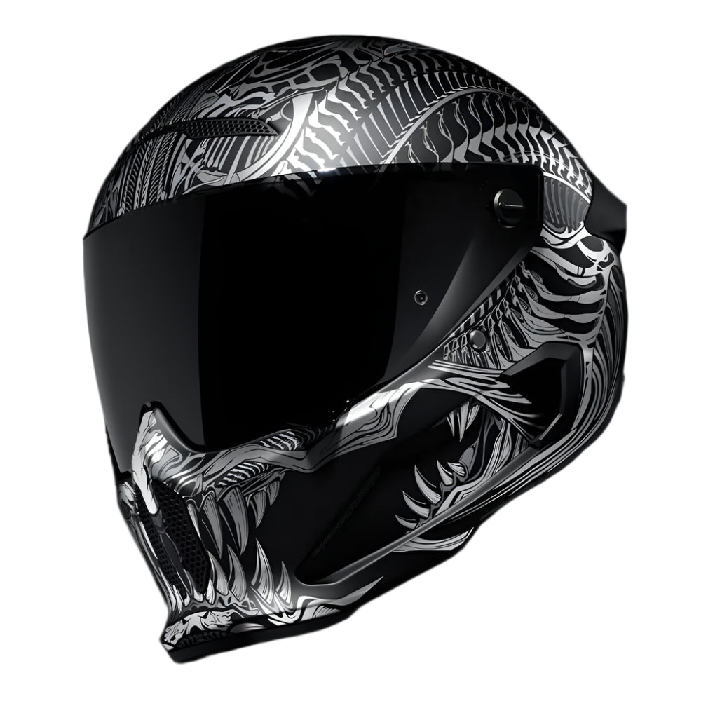 Ruroc AT4.0 Street Reaper FREE UK Delivery, FREE 365 Day Returns | Moto Central