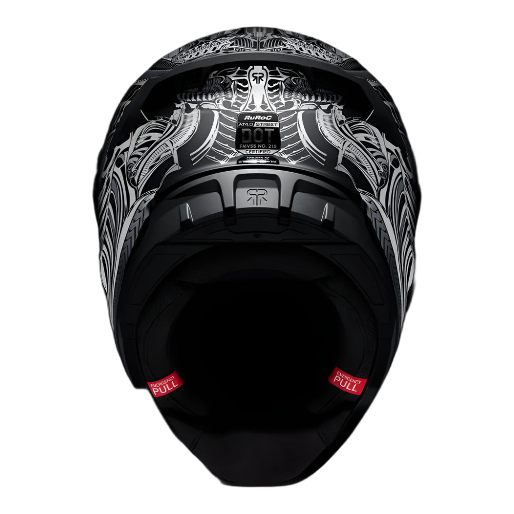 Ruroc AT4.0 Street Reaper FREE UK Delivery, FREE 365 Day Returns | Moto Central