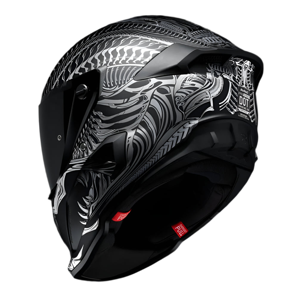 Ruroc AT4.0 Street Reaper FREE UK Delivery, FREE 365 Day Returns | Moto Central