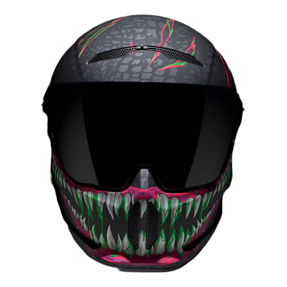 Ruroc AT4.0 Street Toxin FREE UK Delivery, FREE 365 Day Returns | Moto Central