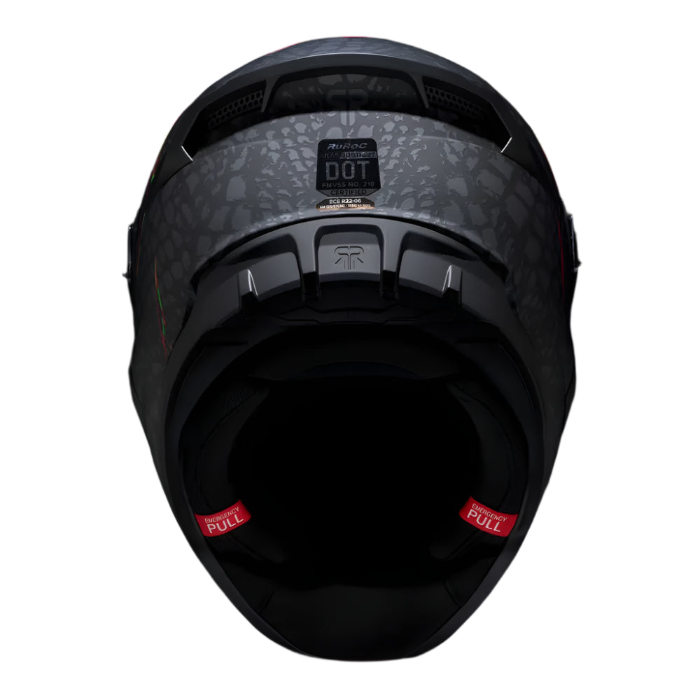 Ruroc AT4.0 Street Toxin FREE UK Delivery, FREE 365 Day Returns | Moto Central