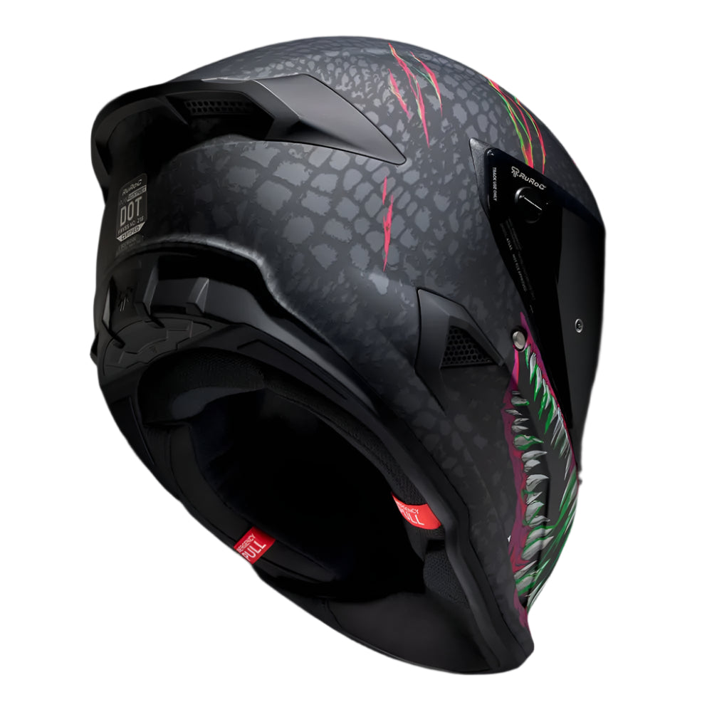 Ruroc AT4.0 Street Toxin FREE UK Delivery, FREE 365 Day Returns | Moto Central