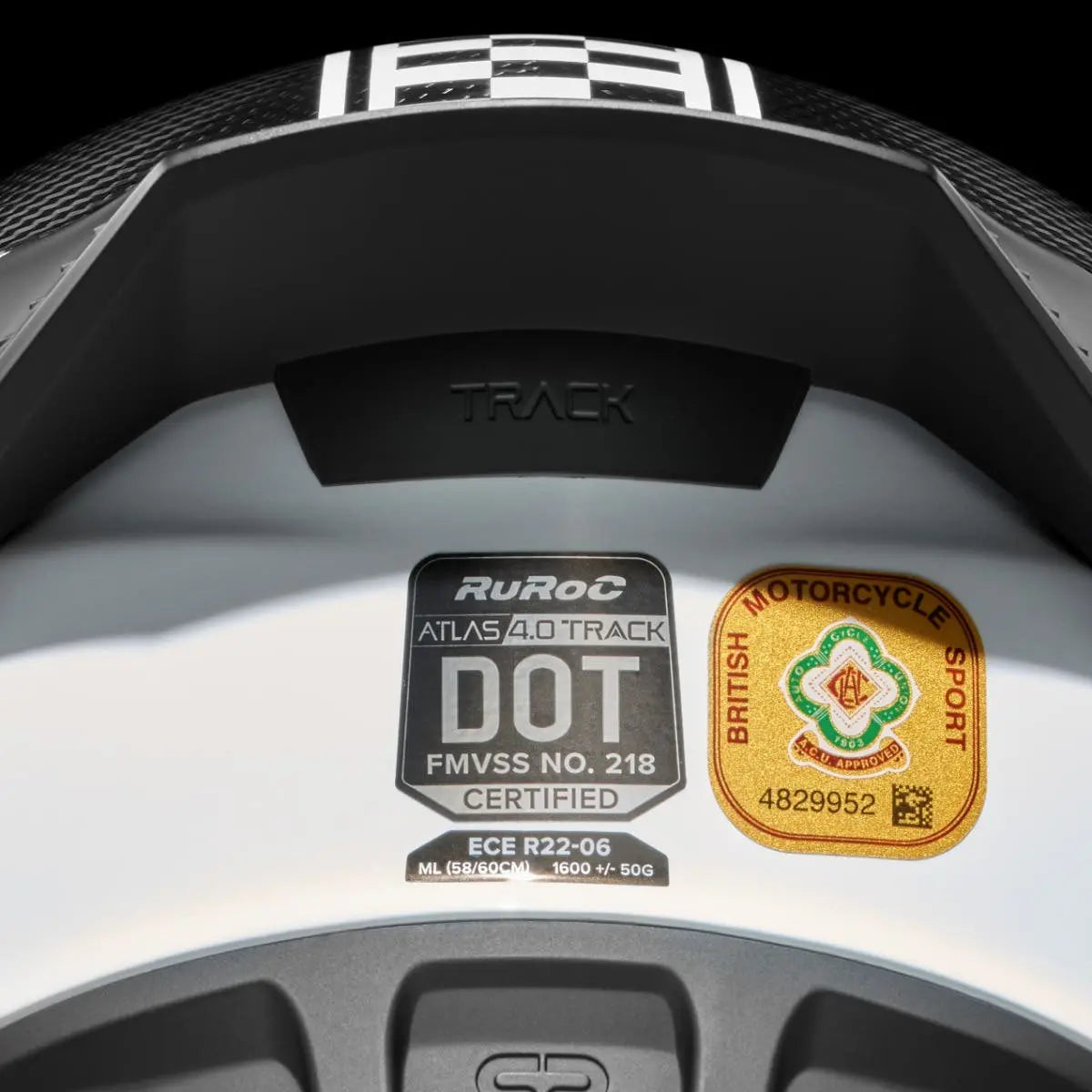 Ruroc AT4.0 Track Ace Café FREE UK Delivery, FREE 365 Day Returns | Moto Central