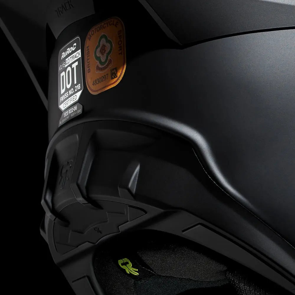 Ruroc AT4.0 Track Core Black FREE UK Delivery, FREE 365 Day Returns | Moto Central