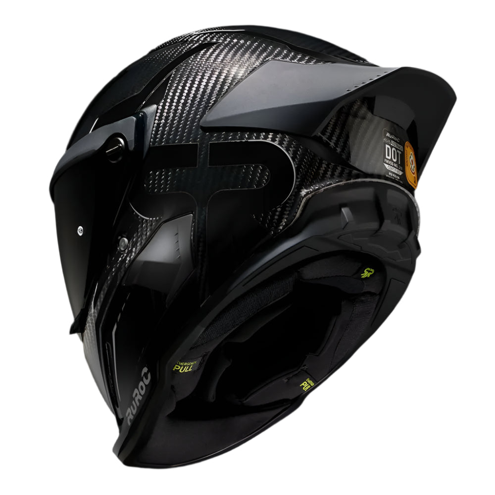 Ruroc AT4.0 Track Core Carbon FREE UK Delivery, FREE 365 Day Returns | Moto Central