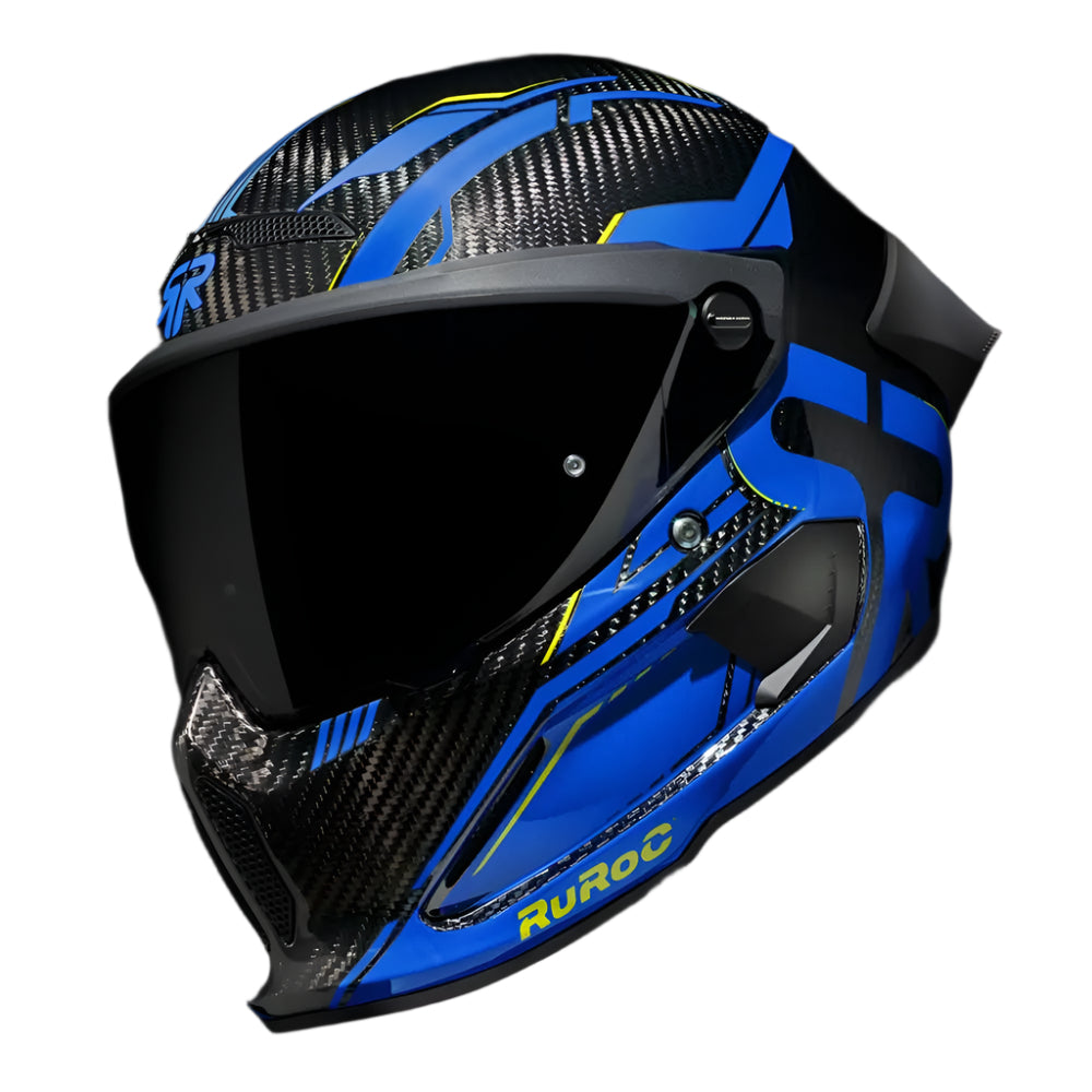 Ruroc AT4.0 Track Ice Blue FREE UK Delivery, FREE 365 Day Returns | Moto Central