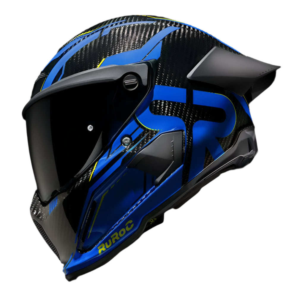 Ruroc AT4.0 Track Ice Blue FREE UK Delivery, FREE 365 Day Returns | Moto Central