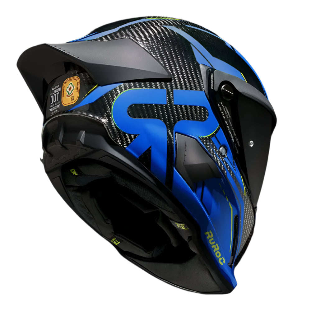 Ruroc AT4.0 Track Ice Blue FREE UK Delivery, FREE 365 Day Returns | Moto Central