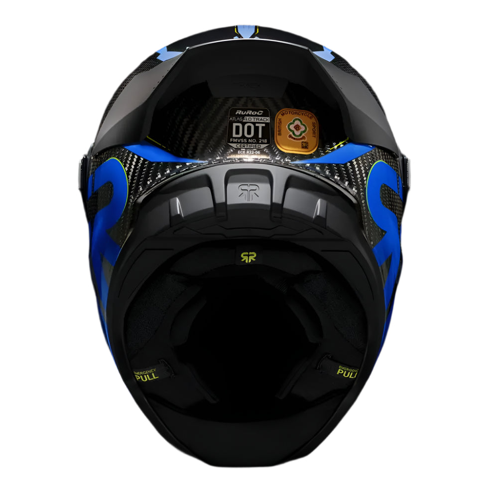 Ruroc AT4.0 Track Ice Blue FREE UK Delivery, FREE 365 Day Returns | Moto Central