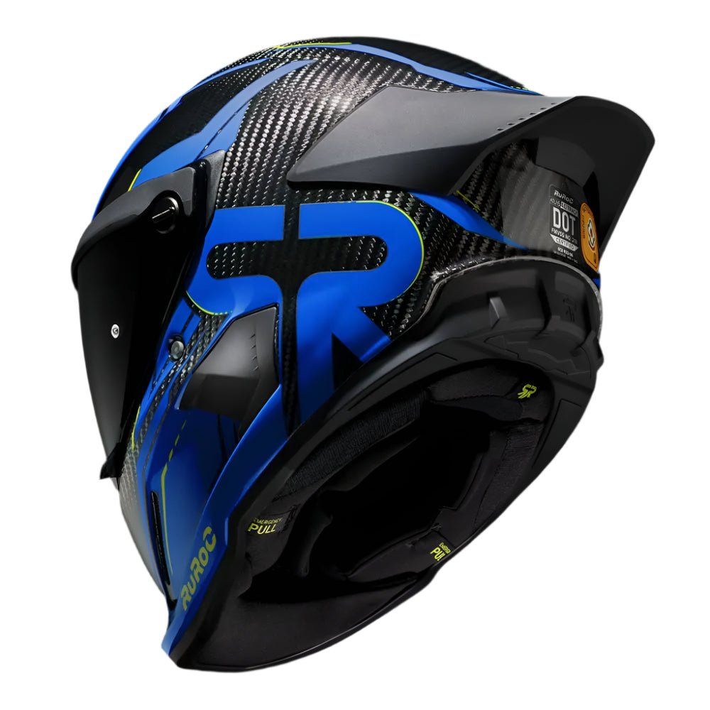 Ruroc AT4.0 Track Ice Blue FREE UK Delivery, FREE 365 Day Returns | Moto Central