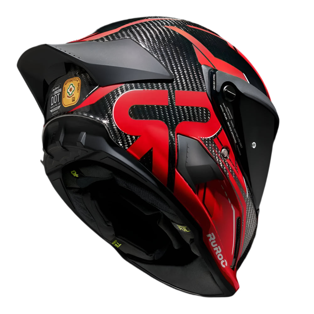 Ruroc AT4.0 Track Inferno Red FREE UK Delivery, FREE 365 Day Returns | Moto Central