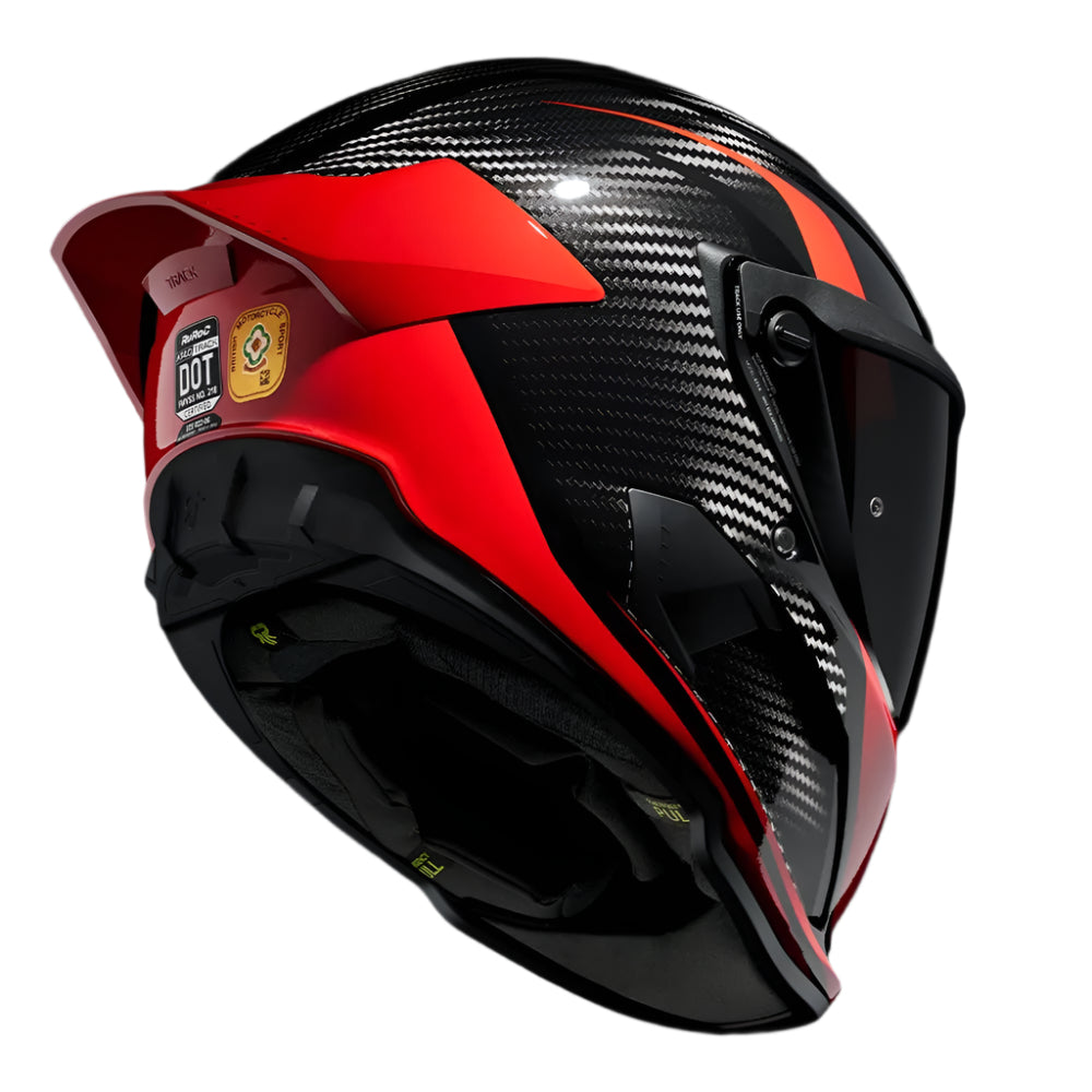 Ruroc AT4.0 Track Rosso FREE UK Delivery, FREE 365 Day Returns | Moto Central
