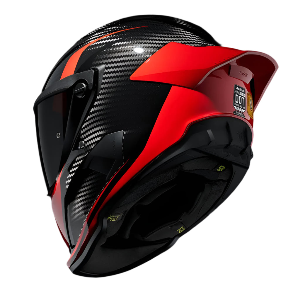 Ruroc AT4.0 Track Rosso FREE UK Delivery, FREE 365 Day Returns | Moto Central