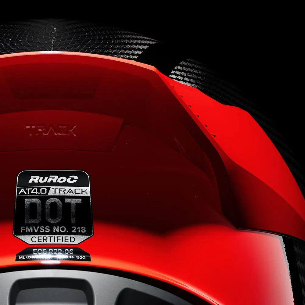 Ruroc AT4.0 Track Rosso FREE UK Delivery, FREE 365 Day Returns | Moto Central