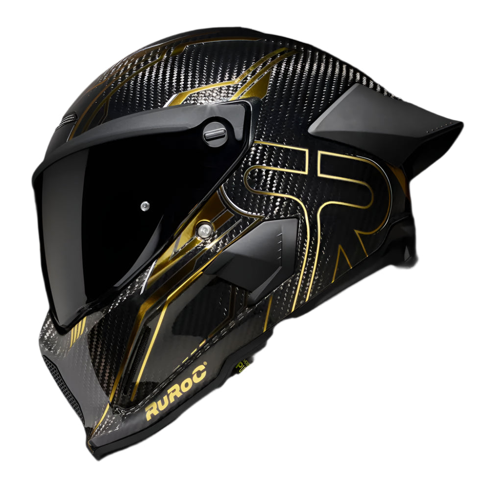 Ruroc AT4.0 Track Titan Gold FREE UK Delivery, FREE 365 Day Returns | Moto Central